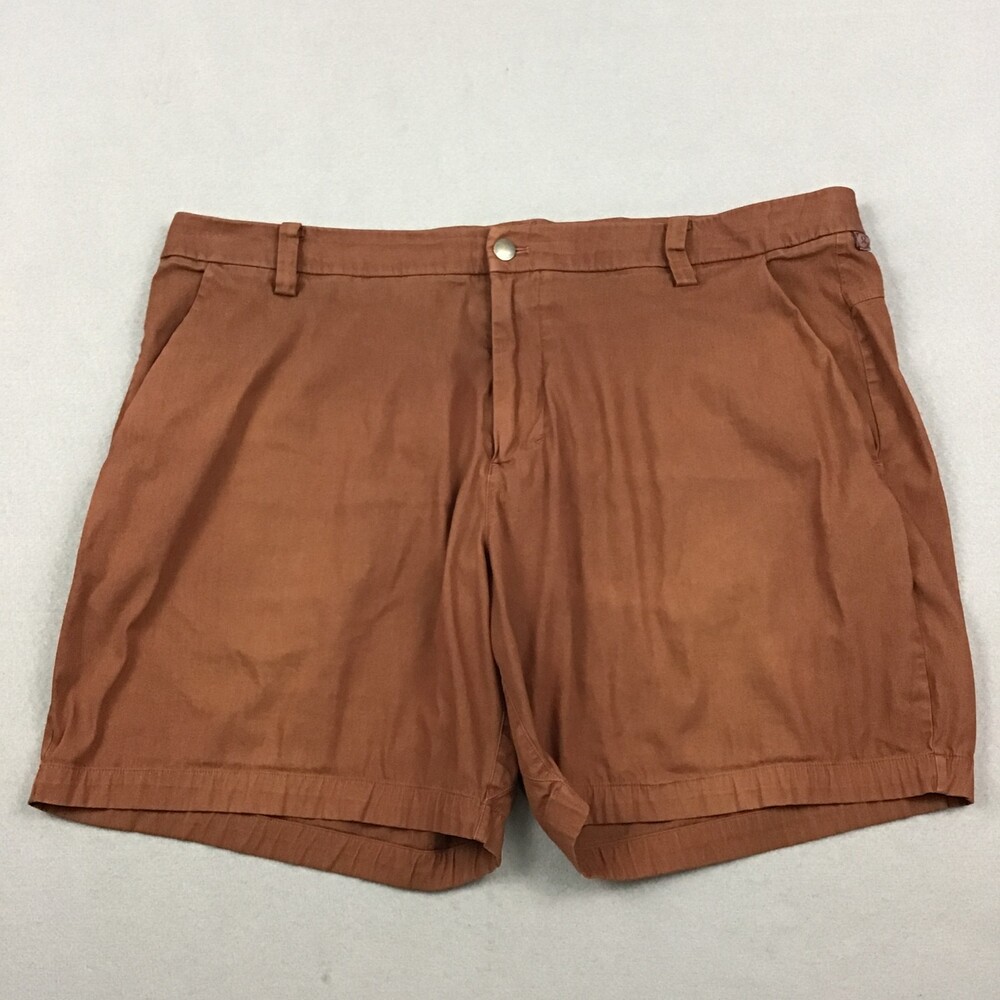 Lululemon Shorts Men 38 Brown Commission Chino Casual Walking ABC On The Move